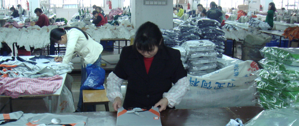 运动休闲服代工-成衣代工